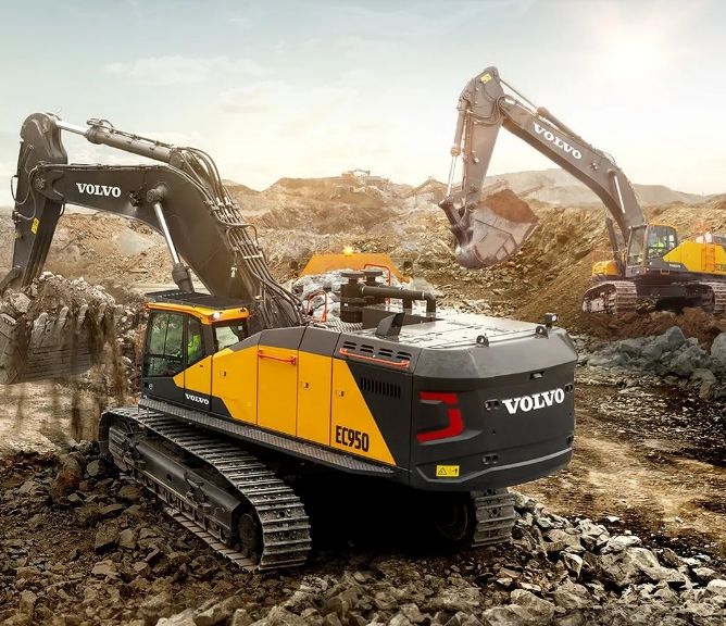國四巨擎，“掘”佳搭檔！沃爾沃EC950高燃之作，理想之選